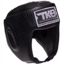 Top King Шолом боксерський відкритий шкіряний Super TKHGSC / розмір XL, чорний