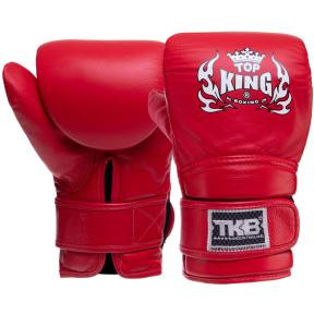 Top King Снарядні рукавички шкіряні Ultimate TKBMU-CT / розмір XL, червоний - зображення 1