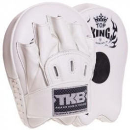 Top King Лапа вигнута для боксу та єдиноборств Ultimate TKFMU, білий