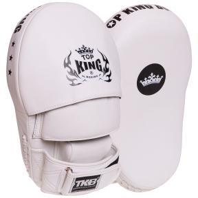 Top King Лапа вигнута для боксу та єдиноборств Extreme TKFME, білий - зображення 1