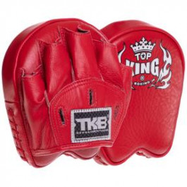 Top King Лапа вигнута для боксу та єдиноборств Professional TKFMP, червоний
