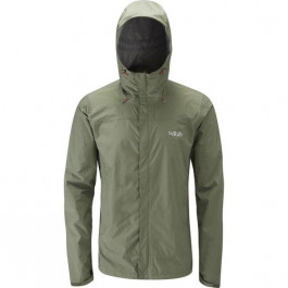 RAB куртка  Downpour Jacket S Field Green (QWF-61-FG-S)