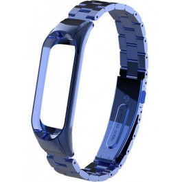   Xiaomi Ремешок для  Band 3/4 Metal (Blue)