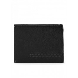 JZ Чоловічий шкіряний гаманець  SB-JZK1555-12bl-black