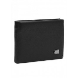 JZ Чоловічий шкіряний гаманець  SB-JZK1555-15bl-black