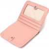 CANPELLINI Компактний жіночий гаманець з натуральної шкіри рожевого кольору на кнопці  (2421797) - зображення 3