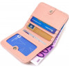 CANPELLINI Компактний жіночий гаманець з натуральної шкіри рожевого кольору на кнопці  (2421797) - зображення 4