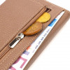 CANPELLINI Жіночий гаманець бежевий з фактурної шкіри з асиметричним клапаном  (2421695) - зображення 5
