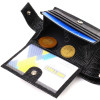CANPELLINI Лакове чоловіче портмоне чорного кольору з натуральної шкіри з тисненням  (2421748) - зображення 5