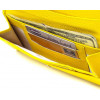 CANPELLINI Жовтий жіночий гаманець із натуральної шкіри флотар із клапаном  (2421697) - зображення 4