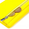 CANPELLINI Жовтий жіночий гаманець із натуральної шкіри флотар із клапаном  (2421697) - зображення 5