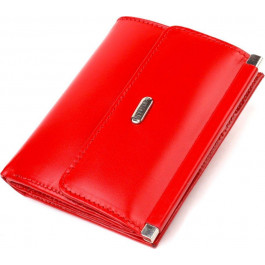 CANPELLINI Червоний жіночий гаманець середнього розміру з натуральної шкіри  (2421814)