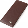 CANPELLINI Чоловічий гаманець вертикальний з натуральної шкіри коричневого кольору без застібки  (2421904) - зображення 1
