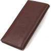 CANPELLINI Чоловічий гаманець вертикальний з натуральної шкіри коричневого кольору без застібки  (2421904) - зображення 2