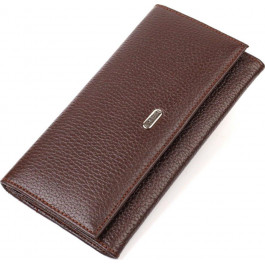 CANPELLINI Багатофункціональний жіночий гаманець коричневого кольору з натуральної шкіри флотар  (2421828)