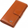 CANPELLINI Практичний вертикальний чоловічий гаманець із натуральної шкіри флотар коричневого кольору  (2421845 - зображення 1