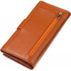 CANPELLINI Практичний вертикальний чоловічий гаманець із натуральної шкіри флотар коричневого кольору  (2421845 - зображення 2