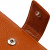 CANPELLINI Практичний вертикальний чоловічий гаманець із натуральної шкіри флотар коричневого кольору  (2421845 - зображення 3