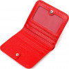 CANPELLINI Червоний жіночий гаманець невеликого розміру з натуральної шкіри під рептилію  (2421800) - зображення 3