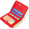 CANPELLINI Червоний жіночий гаманець невеликого розміру з натуральної шкіри під рептилію  (2421800) - зображення 4
