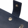 CANPELLINI Чоловічий портмоне горизонтального формату із фактурної шкіри синього кольору  (2421894) - зображення 3