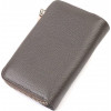 CANPELLINI Сірий жіночий гаманець середнього розміру з натуральної шкіри  (2421908) - зображення 2
