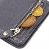 CANPELLINI Сірий жіночий гаманець невеликого розміру з натуральної шкіри  (2421801) - зображення 5