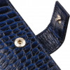 CANPELLINI Фірмове чоловіче портмоне горизонтального формату із фактурної шкіри синього кольору  (2421758) - зображення 3