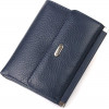 CANPELLINI Синій жіночий гаманець середнього розміру із фактурної шкіри з монетницею  (2421813) - зображення 1