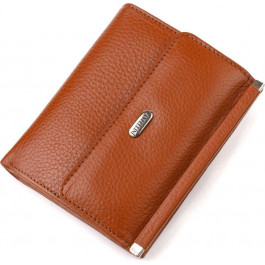 CANPELLINI Коричневий жіночий гаманець середнього розміру із натуральної шкіри з монетницею  (2421811)