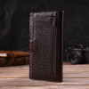 CANPELLINI Вертикальний чоловічий гаманець з натуральної шкіри з вираженою зернистістю  (2421840) - зображення 8