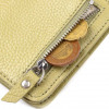 CANPELLINI Маленький жіночий гаманець із натуральної шкіри флотар оливкового кольору  (2421793) - зображення 5