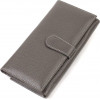 CANPELLINI Місткий жіночий гаманець із натуральної шкіри флотар сірого кольору  (2421851) - зображення 2