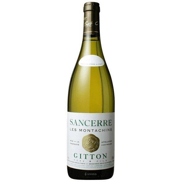 Gitton Вино  Sancerre Les Montachins 2018 біле сухе 0.75л (VTS1218210) - зображення 1