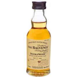 Balvenie Віскі  DoubleWood 12 Years Old 0.05л (DDSAT4P022)