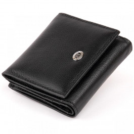 ST Leather Компактний гаманець жіночий  19256 чорний