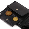 CANPELLINI Чорне чоловіче портмоне з натуральної шкіри з монетницею  (2421764) - зображення 5