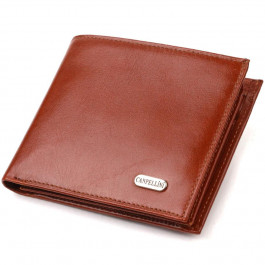 CANPELLINI Стильне чоловіче портмоне з натуральної гладкої шкіри світло-коричневого кольору  (2421780)