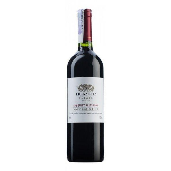 Errazuriz Вино  Estate Cabernet Sauvignon червоне сухе 0.75л (VTS3602250) - зображення 1