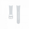 Samsung Ремінець до  Galaxy Watch 6 Sport Band (S/M) Silver (ET-SFR93SSEG) - зображення 1