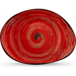 Wilmax Блюдо камень  Spiral Red WL-669242 / A (33х24,5см)