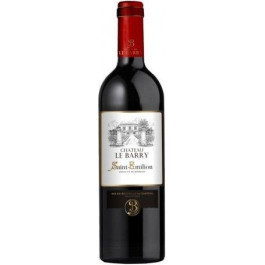 Les Grands Chais de France Вино Chateau Le Barry Saint-Emilion червоне сухе 0.75л (VTS1313540)