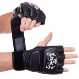 Top King Рукавички для змішаних єдиноборств MMA Super TKGGS / розмір XL, чорний