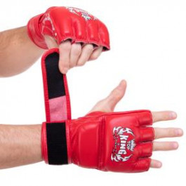 Top King Рукавички для змішаних єдиноборств MMA Super TKGGS / розмір XL, червоний