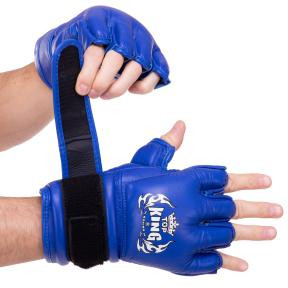 Top King Рукавички для змішаних єдиноборств MMA Extreme TKGGE / розмір M, синій - зображення 1