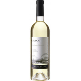 Bostavan Вино  Мускат, біле напівсолодке, 0.75л 12% (DDSAU8P004)