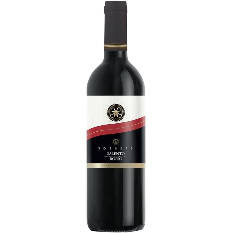 Botter Вино  Sorgere Rosso Puglia IGT semi sweet червоне напівсолодке 0.75 (VTS2991490) - зображення 1
