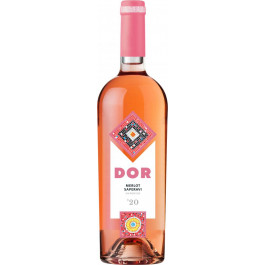 Bostavan Вино  DOR Merlot & Saperavi, сухе рожеве, 0.75л 13% (DDSAU8P041)