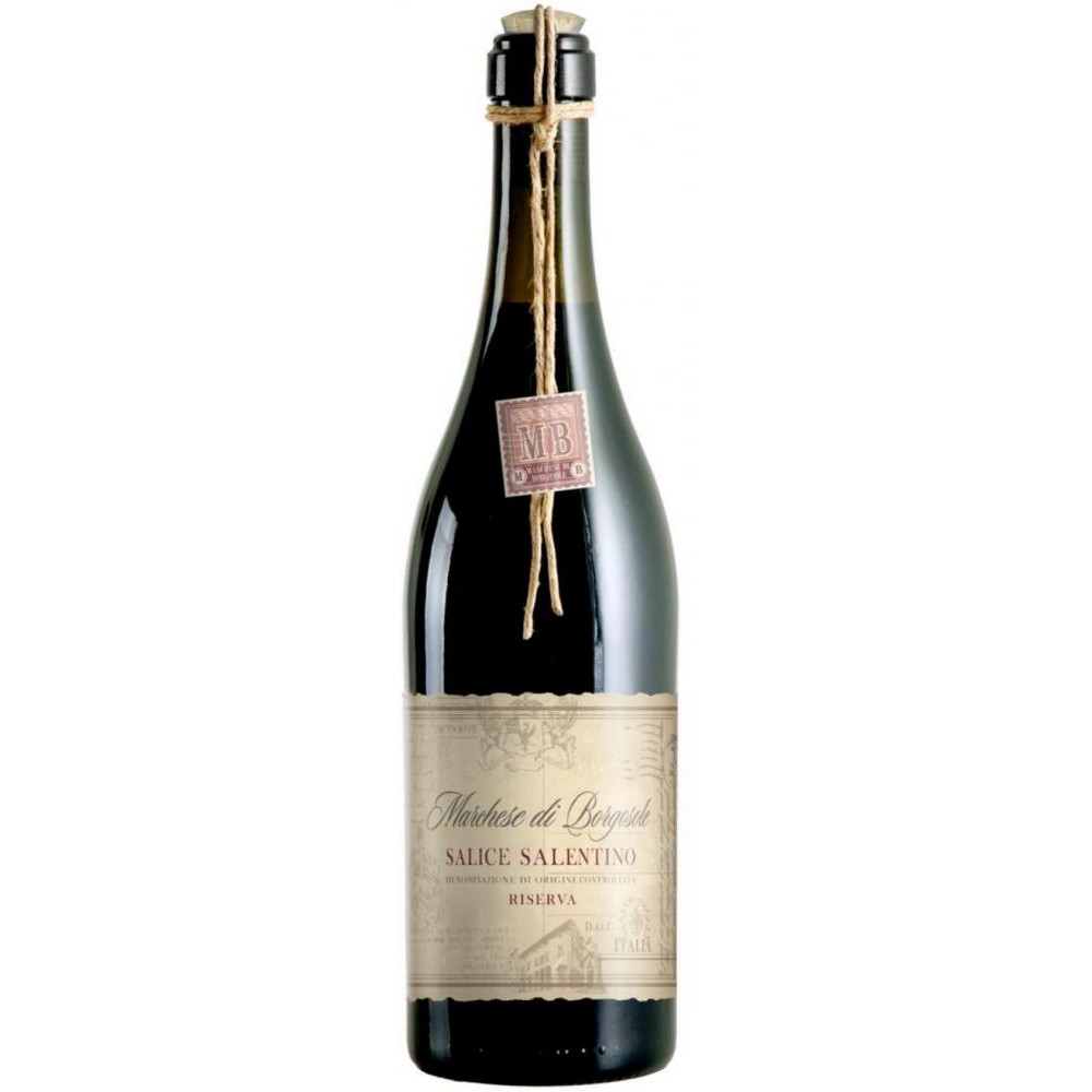 Botter Вино  Marchese Di Borgosole Salice Salentino Riserva червоне сухе 0.75 (VTS2991470) - зображення 1