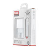 XO L97 Dual port Home charger + Lightning (NB177) White - зображення 2